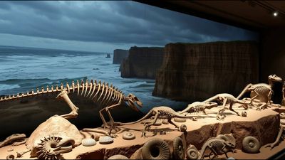 Britain's best Jurassic fossil collection was sold to Abu Dhabi after UK museums could not raise the money to buy it