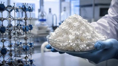 In 2011, Kiel University researchers began studying CAU-10-H for water harvesting, a project that lasted over a decade. 15 years later, they produced 66 pounds of the material, opening a path to harvest freshwater from air as dry as 18% humidity