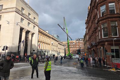 Batman crews transform Glasgow into Gotham for sequel filming