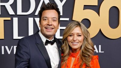 Jimmy Fallon and Nancy Juvonen’s Oversized Blue Sofa Breaks One Cardinal Decorating Rule – But Somehow, This Bold Look Works