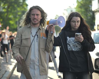 Ukraine war briefing: Kyiv protest organiser disowns Mykhailo Fedorov’s call for elections