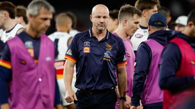 'There is pressure': Crows coach on job security