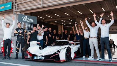 Praga Bohema Smashes Pagani's Spa Record