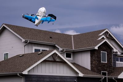Amazon, Uber, DoorDash, and Walmart are taking the delivery wars to the skies