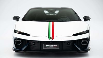 Lamborghini Temerario Tricolore Ignites Pebble Beach Paint Fight