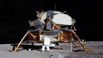 Apollo 11 set up the Moon's first seismometer in 1969; its recorded moonquakes gave scientists the first detailed map of the lunar interior