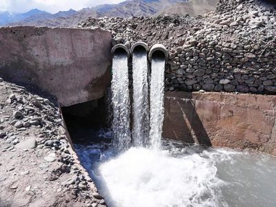 Ladakh is saving 90 million litres of glacier water daily that once flowed into Pakistan through Indus river by diverting it to irrigate 1,000 acres of parched land