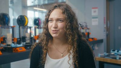 Meet Lianna Genovese, an 19-year-old Canadian student whose gadget made from straws, sponge and pipes helps people with cerebral palsy rediscover painting; now sells in over 25 countries