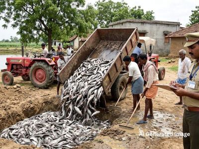 Why Nagpur authorities are destroying 36,000 kg of fish seized from 11 ponds across the city