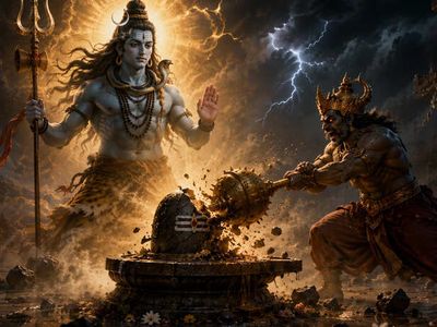 Why Shiva Appeared After a Demon Attacked His Lingam