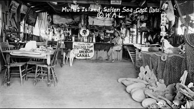 In 1898, an adventurer abandoned the sea for California's desert and built a home on a volcanic island; his strange settlement later became known as Hell's Kitchen