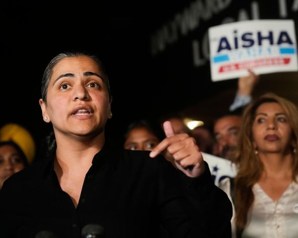Democrats rally behind progressive Aisha Wahab after win in California special election – US politics live