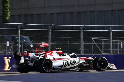 Regressing Haas "10th best" in F1 after Aston Martin upgrades - Oliver Bearman