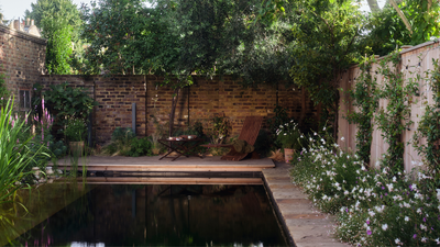 Hiding in London's Coolest Neighborhood, This Wellness Garden Is Kitted Out With a Natural Pool and Sauna