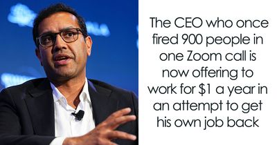 CEO Fires 900 People In A Brutal Zoom Call, Learns What It Feels Like When The Company Turns On Him