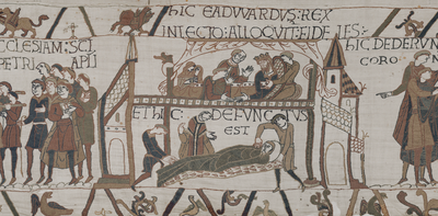What three female figures in the Bayeux tapestry reveal about medieval women