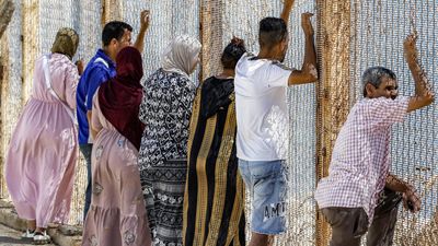 Moroccan families travel to Ceuta border in search of missing loved ones