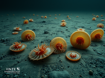 567 million years ago, strange soft-bodied animals began moving across the deep seafloor in what is now Canada, with Dickinsonia feeding through its underside despite having no mouth, pushing animal movement millions of years earlier