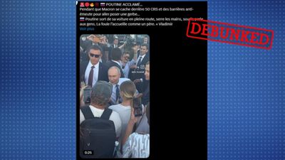 Does Putin travel without security?
