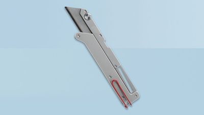This 6mm-thin utility knife flicks open like something far more expensive, but its cleverest feature is surprisingly ordinary