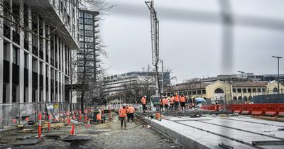 Work on city light rail site stopped after jobs code breach