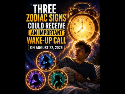 3 zodiac signs could turn a wake-up call into a major opportunity on August 22, 2026- here's how these zodiac signs can recognize and act on new opportunities