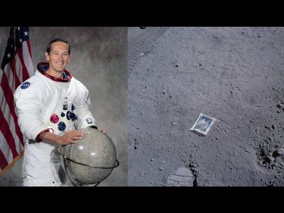 In 1972, Apollo 16 astronaut Charles Duke left a photo of his wife and two sons on the Moon with a touching message from ‘Planet Earth’ that has remained there for more than 50 years