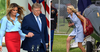 Melania Trump’s Gesture With Donald Sparks Frenzy As She Reappears After Weeks Amid President’s Aide Scandal