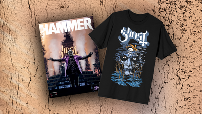 Get an exclusive Ghost puff print t-shirt and Metal Hammer cover variant with this limited edition bundle to celebrate their new concert film 2 Big To Rig