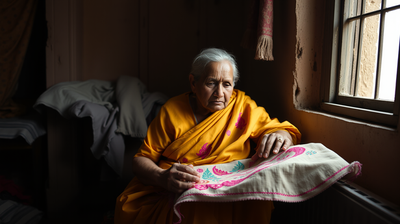 How Phulkari Embroidery Became the Language Punjabi Women Used to Speak Their Lives