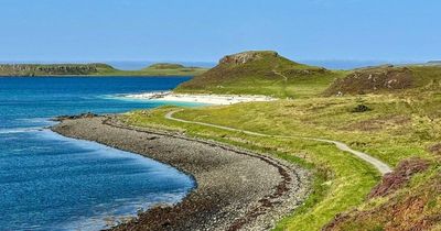 Scottish beach with 'powder-white sand' dubbed 'the Maldives of the Hebrides'