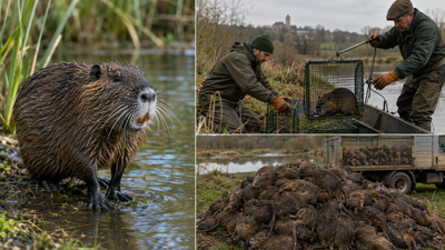 Britain once had 200,000 invasive coypus rodents, but a six-year trapping campaign reduced the population to almost nothing by 1987