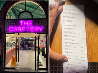 Bengaluru customer finds ‘little fat black shirt’ printed on Subko Coffee bill instead of his name; cafe issues apology