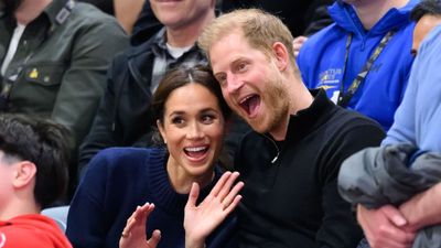 Prince Harry and Meghan Markle's 'artfully contrived' photos were a reminder that they're 'the true heirs'