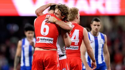 Swans win first AFL game since hotel scandal