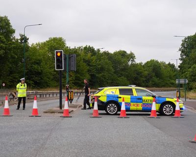 Families release pictures of police officers killed in A66 crash in which five others died