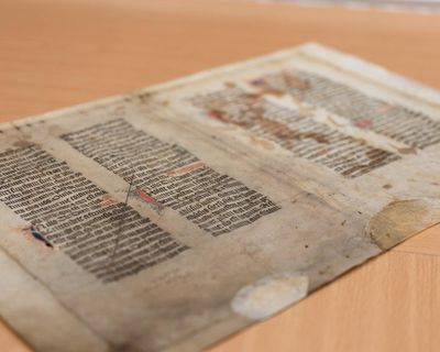 Manuscript fragments hiding in plain sight shed light on medieval Guernsey’s literary life