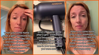 Woman comes home from a girls’ weekend. She suspects cheating after noticing one change in her bathroom: ‘another woman was in your home’