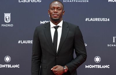 Usain Bolt engaged