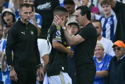 Joao Gomes to miss Arsenal clash after Aston Villa red card as problems mount for Unai Emery