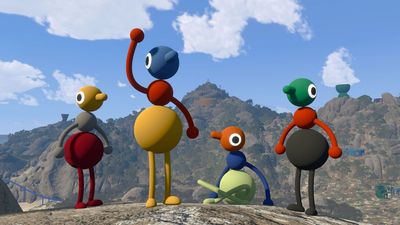 Big Walk is a new co-op puzzle game classic
