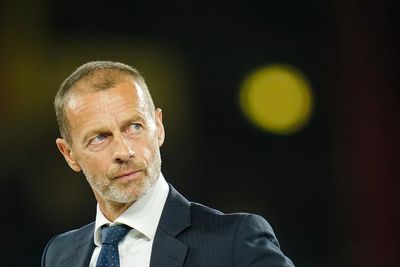 UEFA president Ceferin says he won't run against FIFA president but calls for Infantino to quit