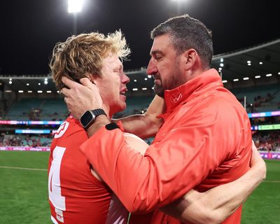 Sydney Swans’ tears flow after AFL football’s week in the sewer