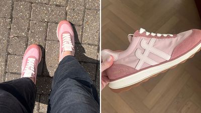 These retro trainers look like a fashion buy - but they're as comfortable as walking shoes