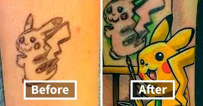 From Tattoo Regrets To Works Of Art: 70 Incredible Cover-Ups That Completely Transformed Old Ink