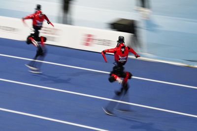 Chinese robots beat human 100-metre, 400-metre records at Beijing games