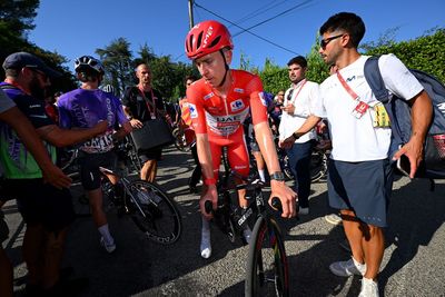 'When Wout goes, you have to react' - Tadej Pogačar retains Vuelta a España lead after sizzling finale duel with Van Aert