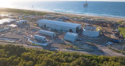 Belmont desalination plant construction heads into the home straight