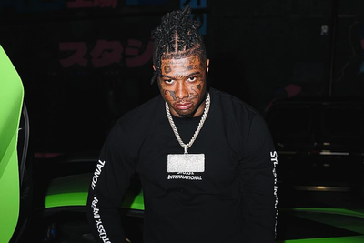 Blueface Detained at Gunpoint During Livestream With Girlfriend Nevaeh and Their Baby After Being Swatted