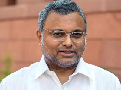 Karti Chidambaram defends Congress' national song stance, hits back at BJP
